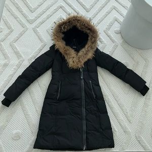 Very good condition black mackage coat sz S